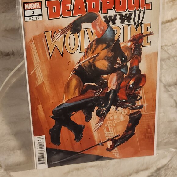 Deadpool Wolverine WW III #1B (2024) Marvel Comics, 1st Cameo Delta, NM - Picture 14 of 14